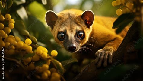  Kinkajou! Un petit mammifère arboricole aux yeux doux et à la queue préhensile